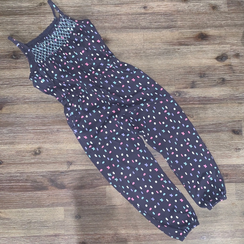 Girls Floral Romper